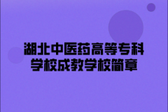 湖北中医药高等专科学校成教继续教育学院简介